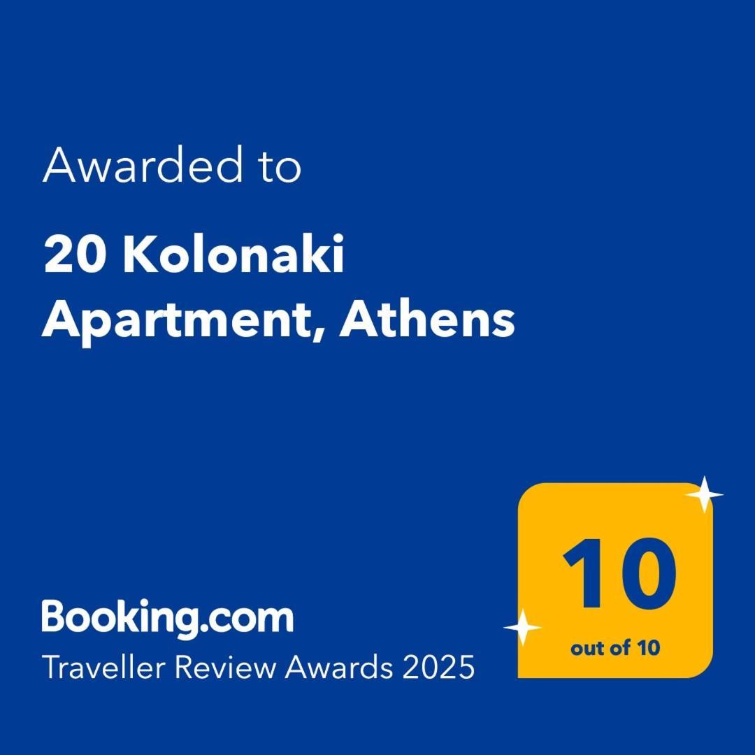 Ferienwohnung 20Nty Kolonaki Athen Exterior foto